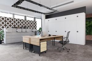 Szafy metalowe i biurka idealnymi elementami wyposażenia biur